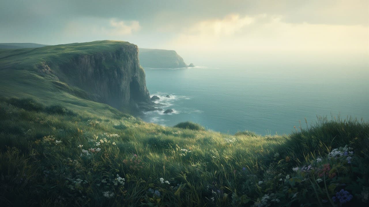 169_a Coastal Cliff Meadow Above
