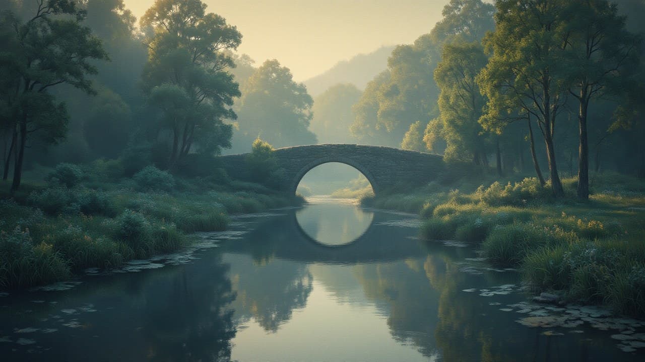 169_a Stone Bridge Over Slow