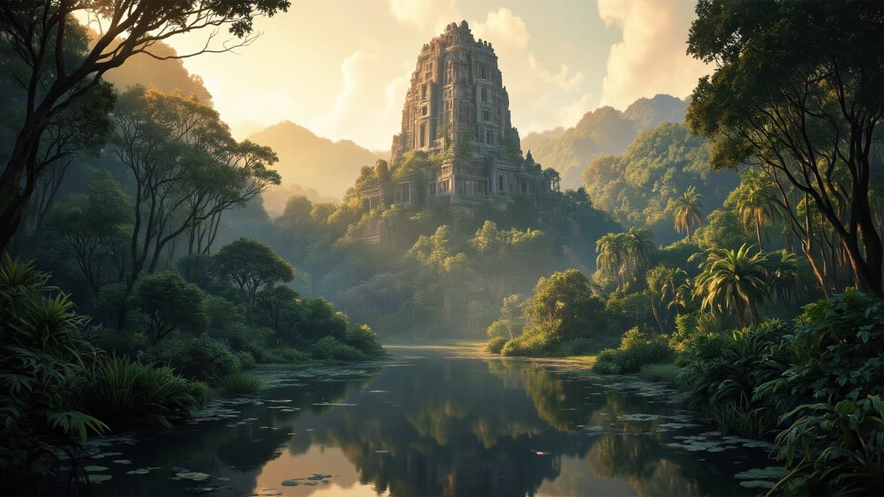 Colossal Ancient Temple Rising