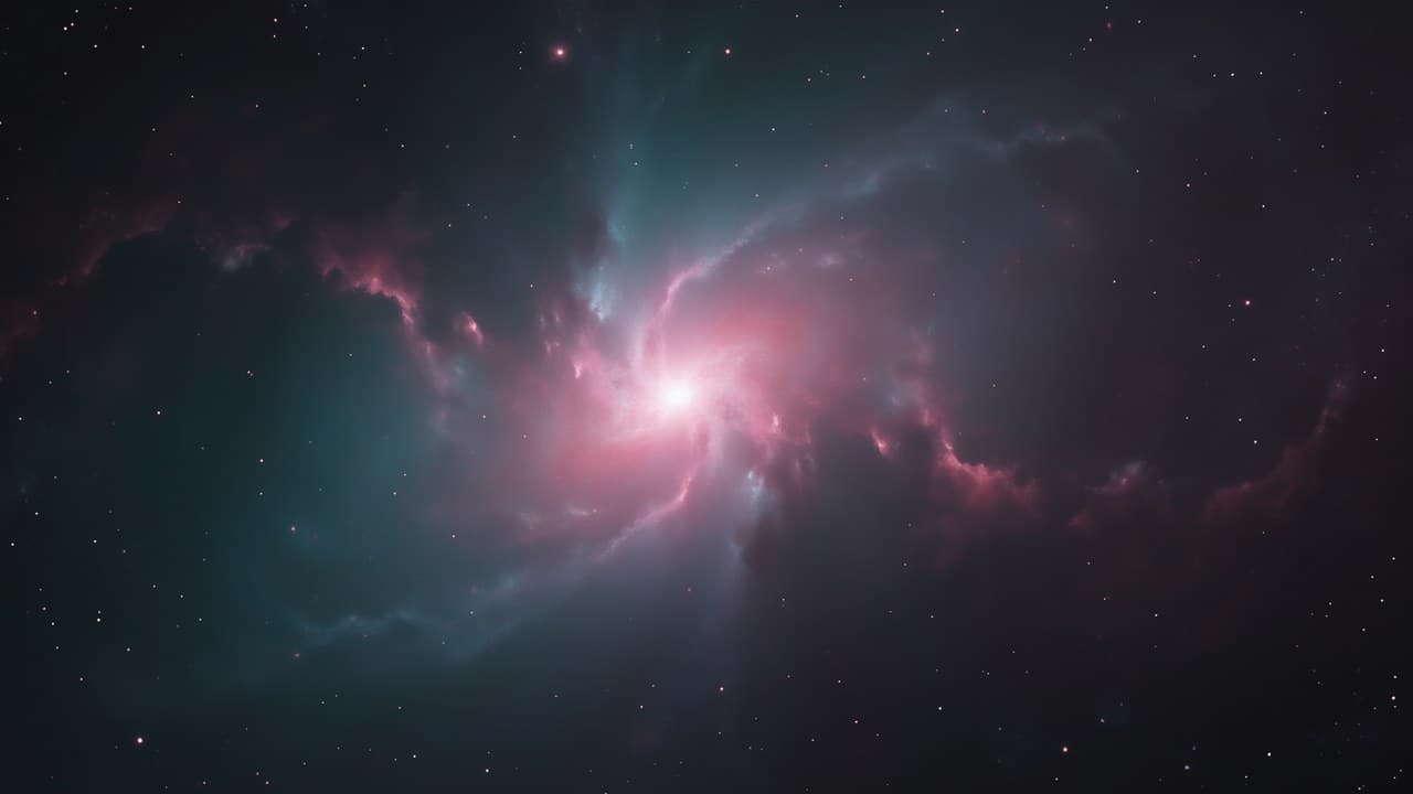 Luminous Nebula Rose Turquois