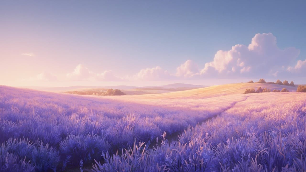 Endless Lavender Gold Prairie Roll