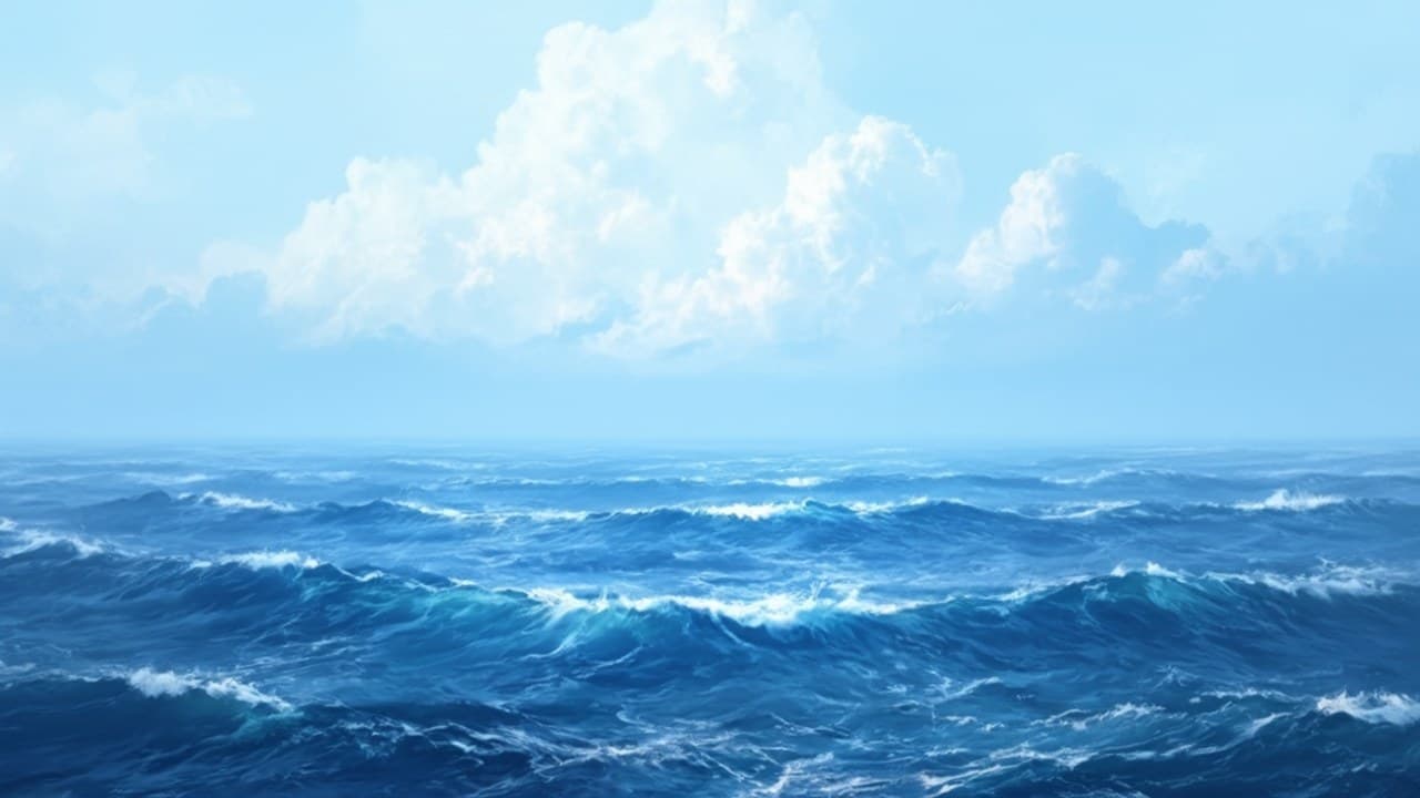 Vast Open Deep Blue Ocean