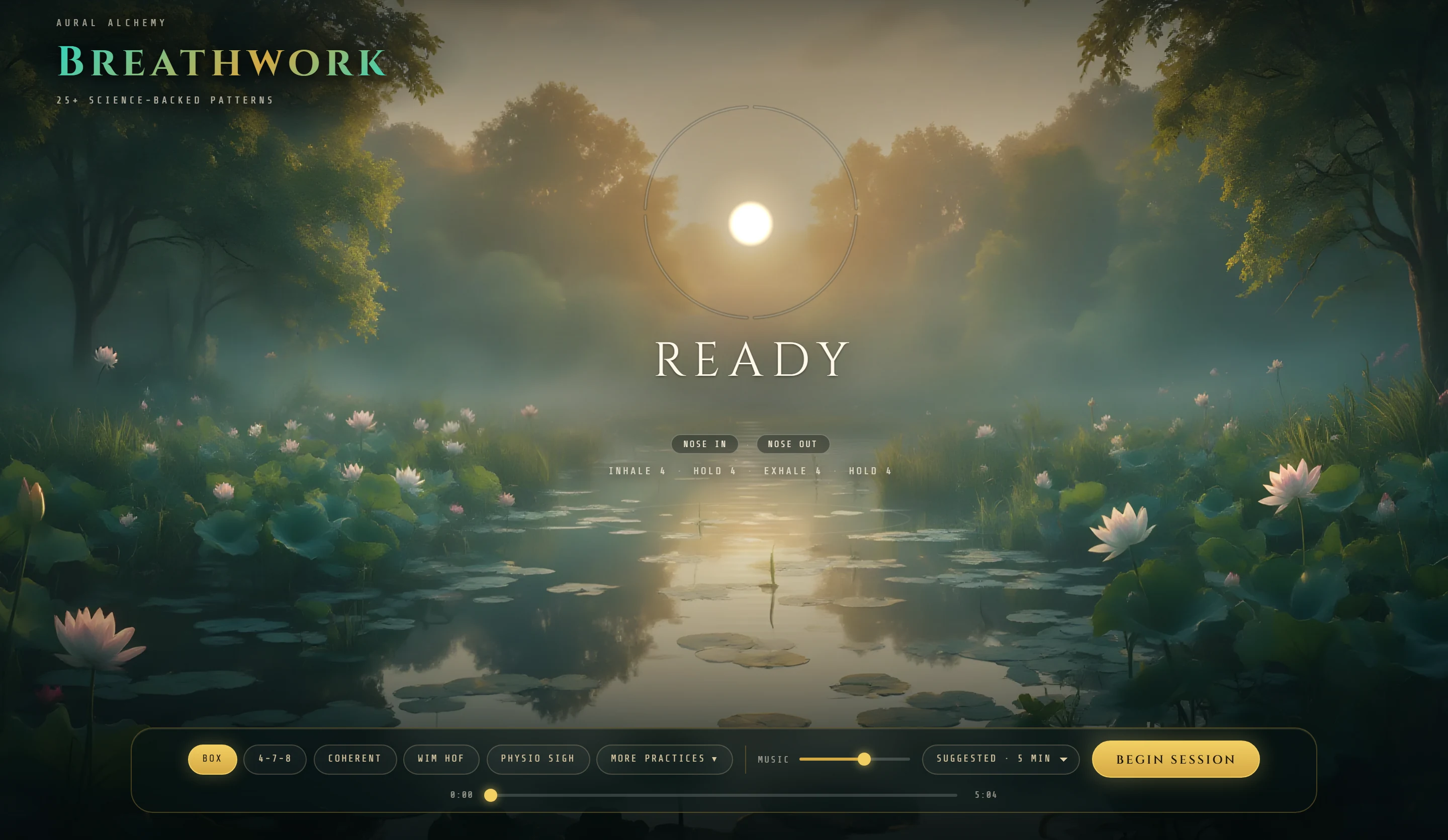 Breathwork Pacer in the browser