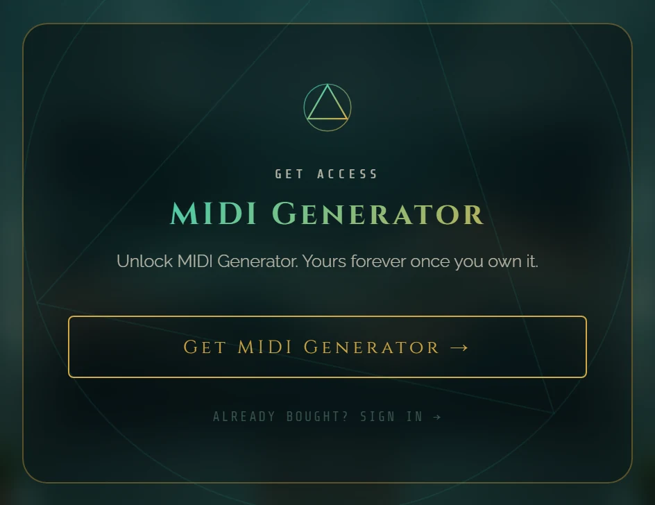 Alcomy Table MIDI Generator Guide · Aural Alchemy