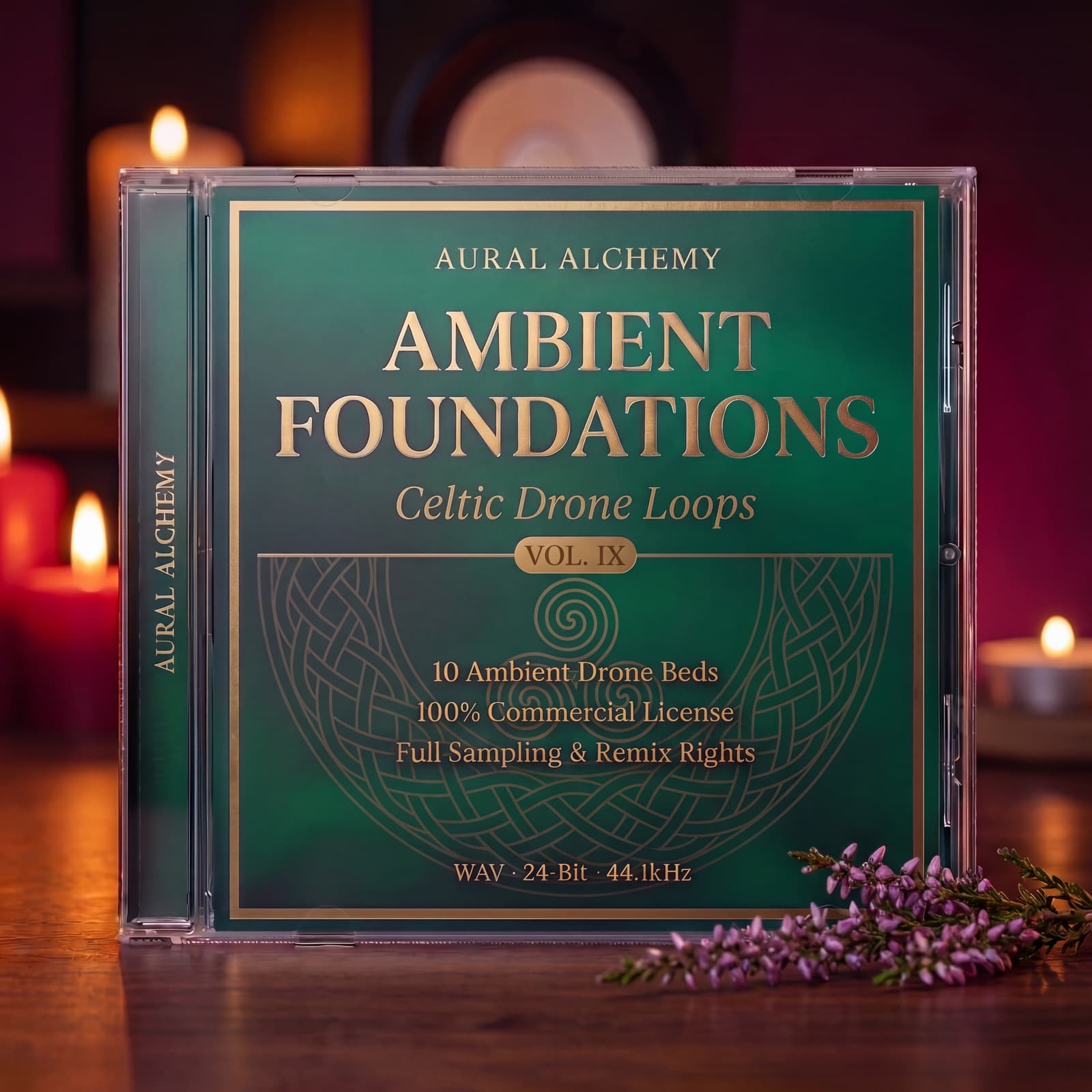 Ambient Foundations Vol. 9 · Celtic Drone Loops