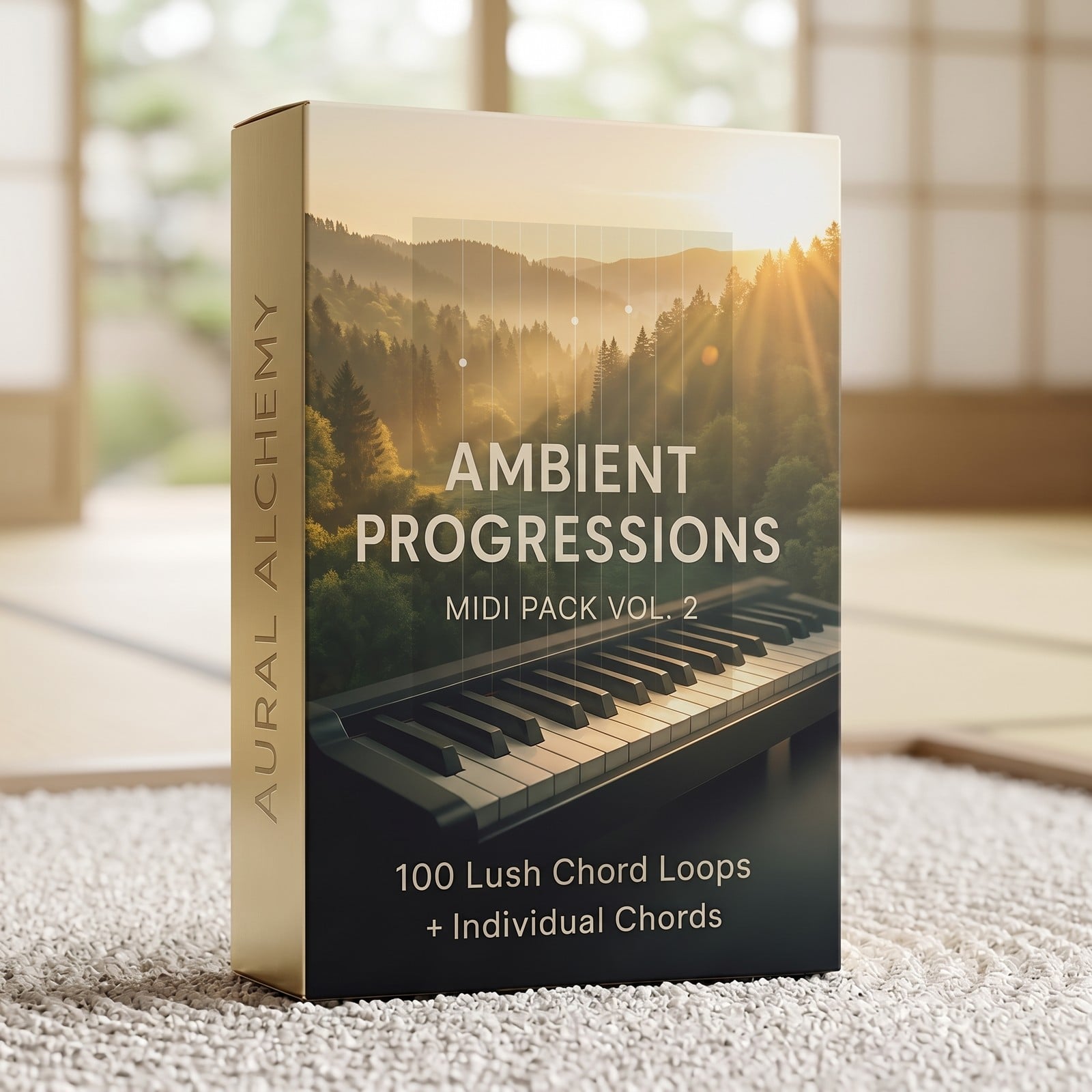 Ambient Progressions MIDI Pack Vol. 2 · 100 Loops